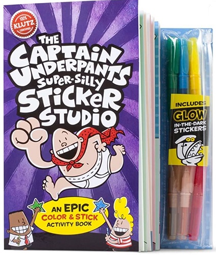 The Captain Underpants Super Silly Sticker Studio.