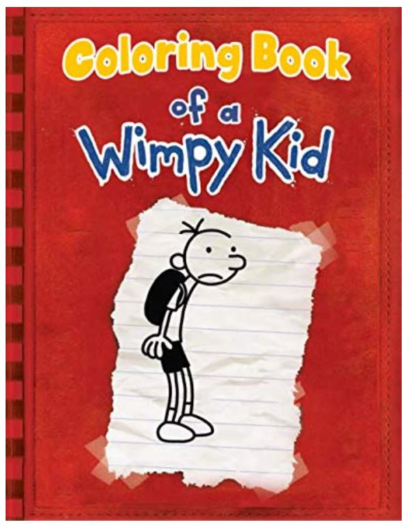 Coloring Book of a Wimpy Kid by Jeff Kinny is part of the Diary of a Wimpy Kid collection. See all the Diary of a Wimpy Kid books in order from the book list on We Read Tween Books.