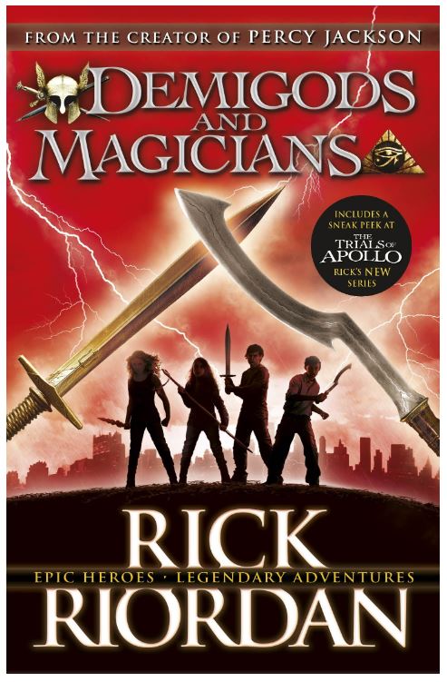 Demigods and Magicians by Rick Riordan is a book in the Percy Jackson series. Discover all the Percy Jackson books in order on this epic book list on We Read Tween Books.