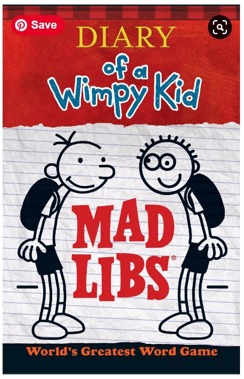 Diary of a Wimpy Kid Mad Libs by Jeff Kinny is part of the Diary of a Wimpy Kid collection. See all the Diary of a Wimpy Kid books in order from the book list on We Read Tween Books.