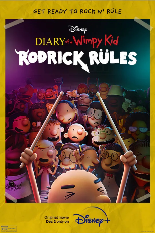 Rodrick Rules is a new movie coming in December 2022 based on the Diary of a Wimpy Kid book by Jeff Kinney.