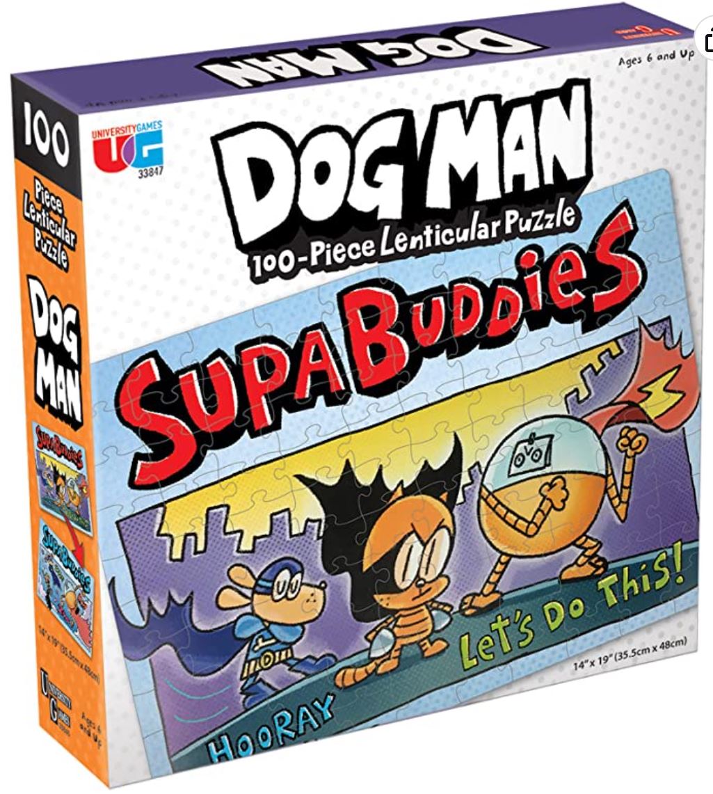 Dog Man Supa Buddies Puzzle.