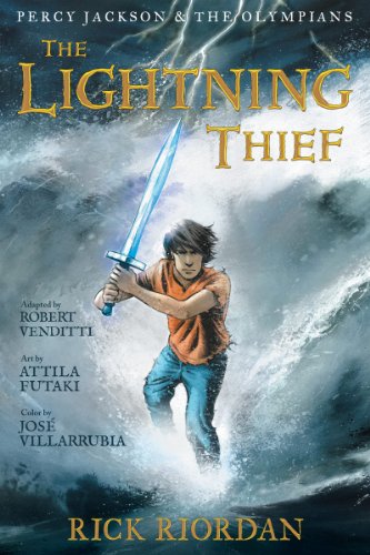 Percy Jackson and the Olympians The Lightning Thief graphic novel by Rick Riordan is a comic book in the Percy Jackson series. Discover all the Percy Jackson graphic novels in order on this epic book list on We Read Tween Books.