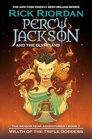 Percy Jackson and the Olympians Wrath of the Triple Goddess is book seven in the series. Check out all the Percy Jackson books in order on We Read Tween Books.