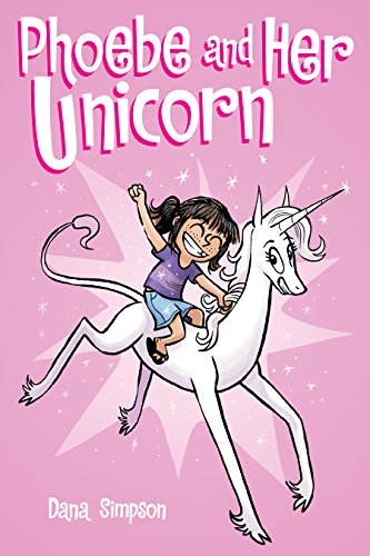 Phoebe and Her Unicorn is part of the Phoebe and Her Unicorn series by Dana Simpson. Check out the epic book list of all the Phoebe and Her Unicorn books in order on We Read Tween Books.