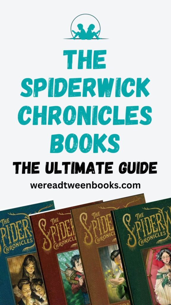 Check out the ultimate guide to The Spiderwick Chronicles books on We Read Tween Books. This list gives all the Spiderwick Chronicles books in order and so much more.