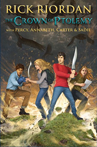 The Crown of Ptolemy by Rick Riordan is a book in the Percy Jackson series. Discover all the Percy Jackson books in order on this epic book list on We Read Tween Books.