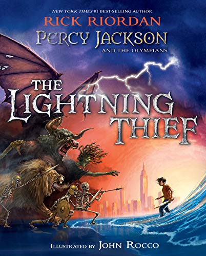 Percy Jackson and the Olympians: The Lightning Thief Illustrated edition is part of the Percy jackson books series. Check out the list of all the Percy Jackson books in order on We Read Tween Books.