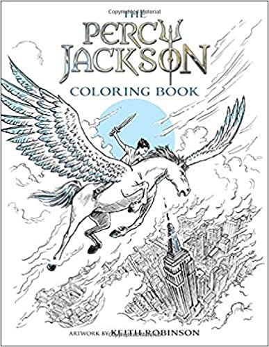 The Percy Jackson Coloring Book by Rick Riordan is a book in the Percy Jackson series. Discover all the Percy Jackson books in order on this epic book list on We Read Tween Books.