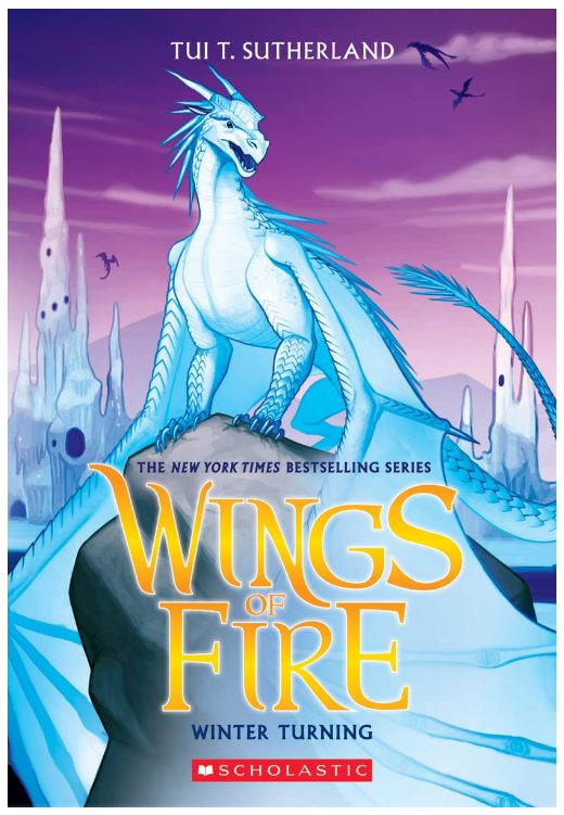Winter Turning is part of the Wings of Fire series. Check out the epic list of all the Wings of Fire books in order on We Read Tween Books.