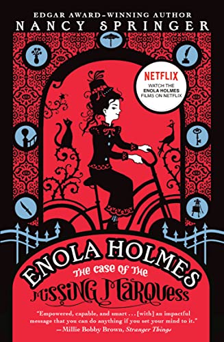 Enola Holmes: The Case of the Missing Marquess is one of the best spy books for kids and tween readers according to book bloggers, We Read Tween Books.