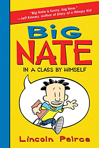 Big Nate in a Class by Himself iis one of the books like Diary of a Wimpy Kid in the book list from We Read Tween Books.