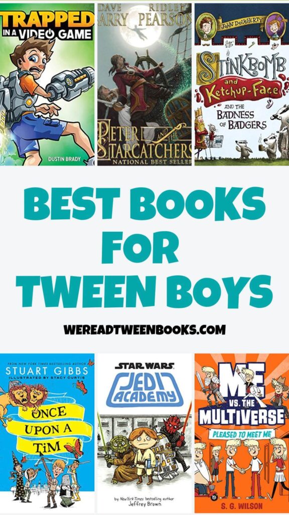 Check out the book list of best books for tween boys from book bloggers, We Read Tween Books.