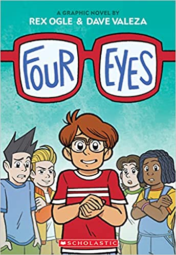 Four Eyes is one of the most anticipated, new graphic novels for tweens and kids releasing in 2023. Check out the entire book list of new graphic novels releasing in 2023 on book blog, We Read Tween Books.
