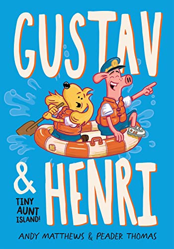 Gustav and Henri Tiny Aunt Island is one of the most anticipated, new graphic novels for tweens and kids releasing in 2023. Check out the entire book list of new graphic novels releasing in 2023 on book blog, We Read Tween Books.