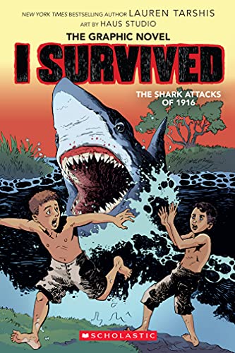 I Survived the Shark Attacks of 1916 is one of the I Survived graphic novels. Check out the entire list of I Survived graphic novels on the kids book blog, We Read Tween Books.