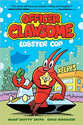 Officer Clawsome Lobster Cop is one of the most anticipated, new graphic novels for tweens and kids releasing in 2023. Check out the entire book list of new graphic novels releasing in 2023 on book blog, We Read Tween Books.