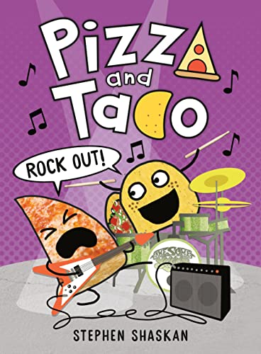 Pizza and Taco Rock Out is one of the most anticipated, new graphic novels for tweens and kids releasing in 2023. Check out the entire book list of new graphic novels releasing in 2023 on book blog, We Read Tween Books.