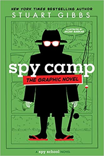 Spy Camp the Graphic Novel is a book in the Spy School graphic novels series. Check out the ultimate guide to the Spy School graphic novels in order on We Reads Tween Books.