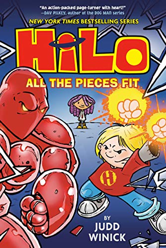 All the Pieces Fit is Hilo book six in the graphic novel series. Check out the entire book list of Hilo books on the book blog, We Read Tween Books.