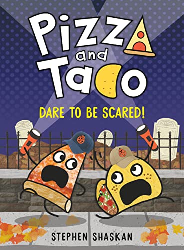 Pizza and Taco Dare to Be Scared is book six in the Taco and Pizza series. Check out the entire list of Pizza and Taco books in order from We Read Tween Books to learn more about this graphic novel series.