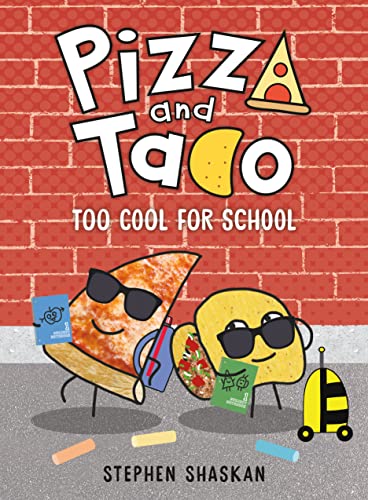 Pizza and Taco Too Cool for School is book four in the Taco and Pizza series. Check out the entire list of Pizza and Taco books in order from We Read Tween Books to learn more about this graphic novel series.