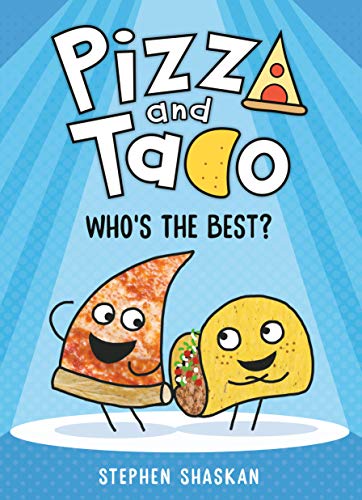 Taco and Pizza Who's the Best is book one in the Taco and Pizza series. Check out the entire list of Pizza and Taco books in order from We Read Tween Books to learn more about this graphic novel series.