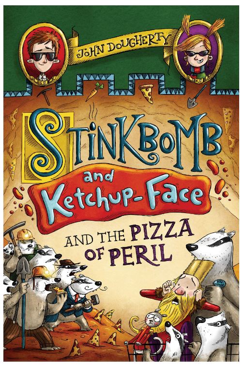 Stinkbomb and Ketchup Face and the Pizza of Peril is part of the Stinkbomb and Ketchup Face series. Check out the ultimate guide to the Stinkbomb and Ketchup Face books from book bloggers, We Read Tween Books.