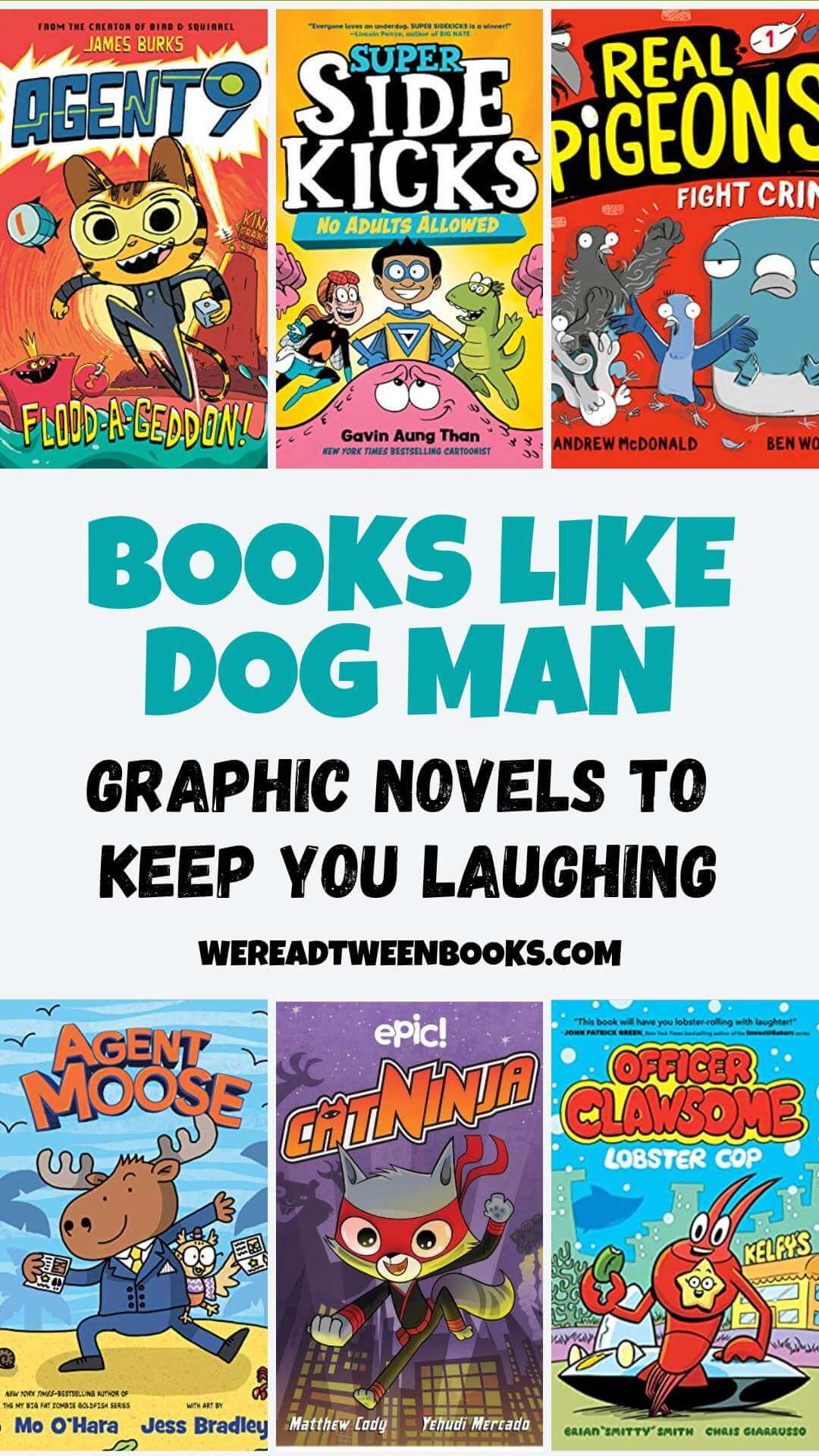 Check out this epic list of books like Dog Man from We Read Tween Books if you love graphic novels similar to the Dog Man series.