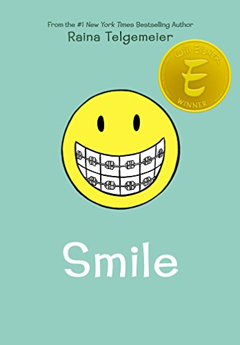 Smile is one of the books like Diary of a Wimpy Kid in the book list from We Read Tween Books.