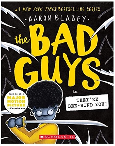 The Bad Guys in They're Bee-Hind You is book fourteen in The Bad Guys book series. Check out the entire list of The Bad Guys books in order on We Read Tween Books.