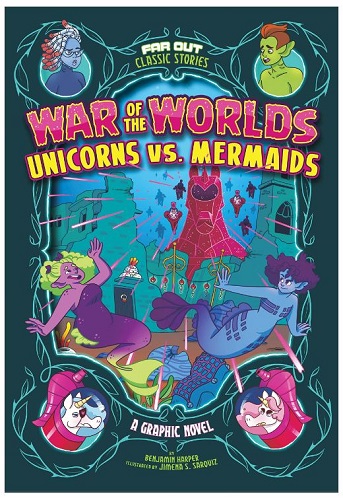 War of the Worlds Unicorn Vs. Mermaids is one of the best books about unicorns. Discover all the magical books about unicorns for kids and tweens on the book blog, We Read Tween Books.