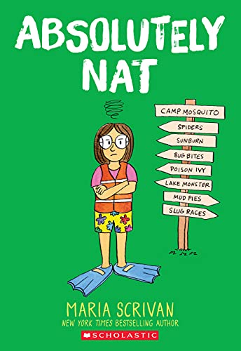 Absolutely Nat is one of the best graphic novels about summer camp for tween readers according to We Reads Tween Books.