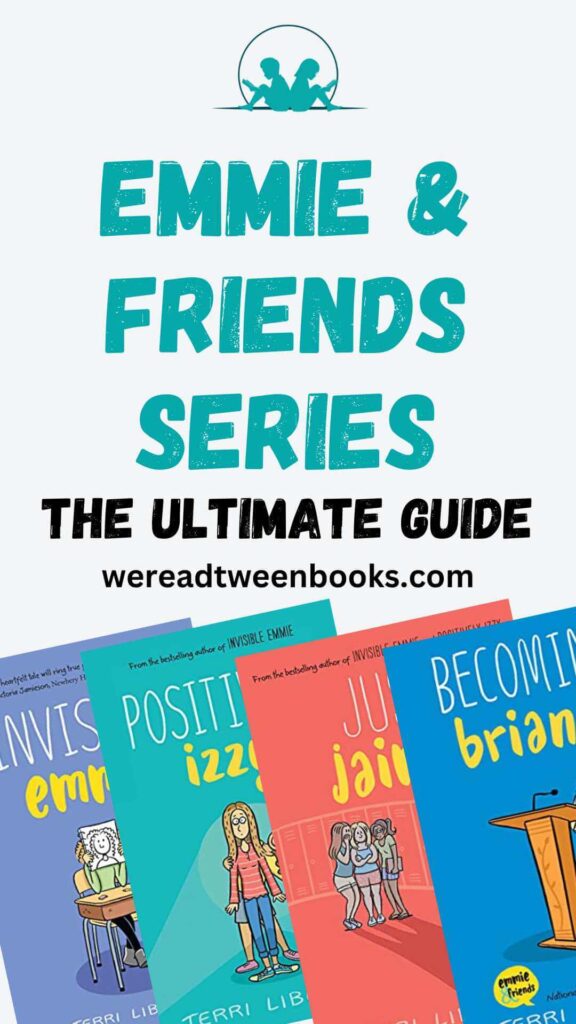 Check out the complete guide to the Emmie and Friends series with all the books in order from tween book bloggers, We Read Tween Books.