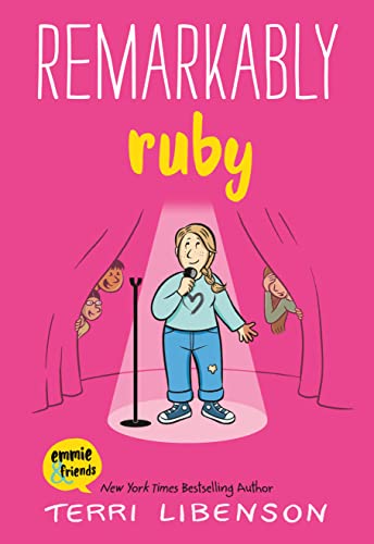 Remarkably Ruby is book six in the Emmie and Friends series. Check out the complete guide to the Emmie and Friends series in order on We Read Tween Books.