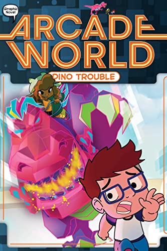 Arcade World: Dino Trouble is one of the best books about video games for kids and tweens. Check out the entire list of books about video games on We Read Tween Books.