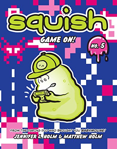 Squish: Game On is book five in the Squish series. Check out the epic list of all the Squish books in order on We Read Tween Books.
