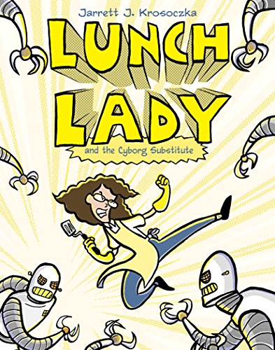 Lunch Lady and the Cyborg Substitute is book one of the Lunch Lady books. Discover all the Lunch Lady books in order on We Read Tween Books.