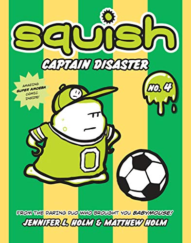 Squish Captain Disaster is book four in the Squish series. Check out the epic list of all the Squish books in order on We Read Tween Books.
