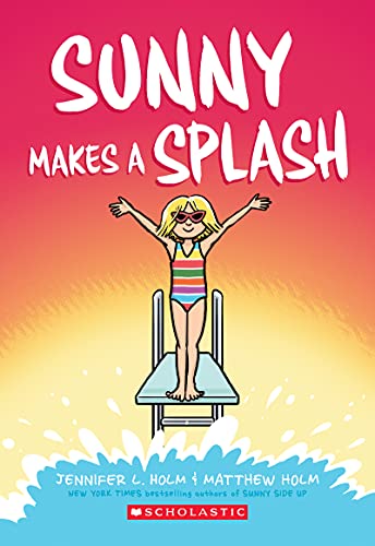 Sunny Makes a Splash is book four in the Sunny series. Check out all the Sunny series books in order on the list from We Read Tween Books.