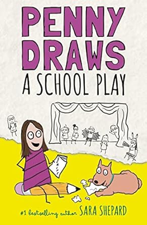 Penny Draws a School Play is book two in the Penny Draws series. Check out the entire book list of all the Penny Draws books in order on book blog, We Read Tween Books.