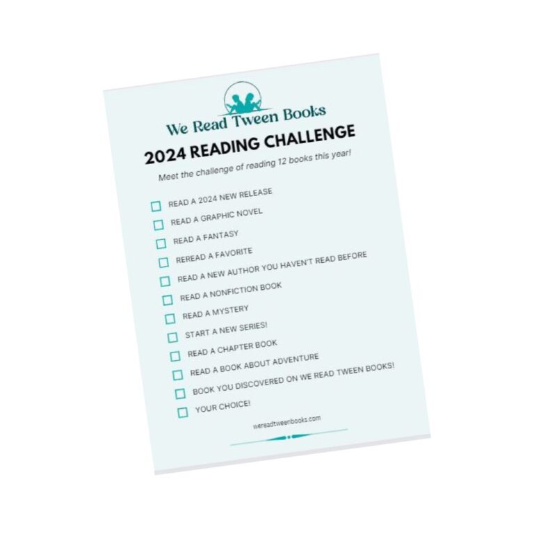 2024 Reading Challenge for Kids with We Read Tween Books