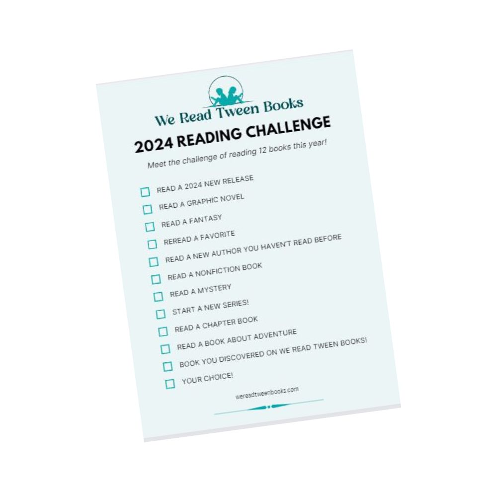 Join We Read Tween Books 2024 Reading Challenge for Kids.