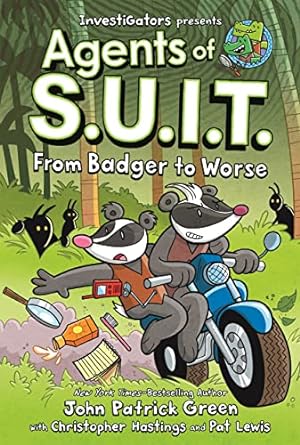 Agents of Suit From Badger to Worse is one of the new graphic novels for tweens and kids releasing in 2024. Check out the entire list on We Read Tween Books to know what graphic novels to read in 2024.