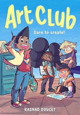 Art Club is one of the new graphic novels for tweens and kids releasing in 2024. Check out the entire list on We Read Tween Books to know what graphic novels to read in 2024.