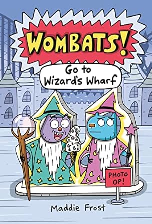 Go to Wizard's Wharf is one of the new graphic novels for tweens and kids releasing in 2024. Check out the entire list on We Read Tween Books to know what graphic novels to read in 2024.