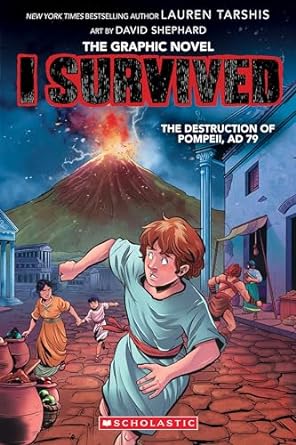 I Survived the Destruction of Pompeii, AD 79: A Graphic Novel s one of the I Survived graphic novels. Check out the entire list of I Survived graphic novels on the kids book blog, We Read Tween Books.
