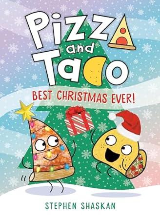 Pizza and Taco: Best Christmas Ever is book eight in the Taco and Pizza series. Check out the entire list of Pizza and Taco books in order from We Read Tween Books to learn more about this graphic novel series.