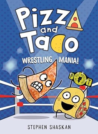 Pizza and Taco Wrestling Mania is one of the new graphic novels for tweens and kids releasing in 2024. Check out the entire list on We Read Tween Books to know what graphic novels to read in 2024.