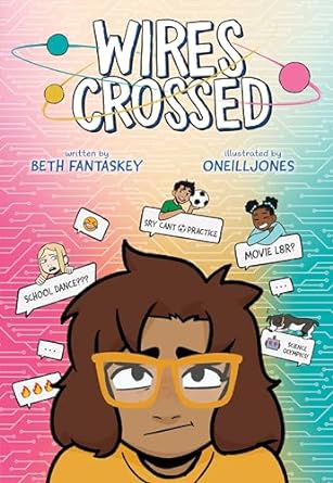 Wires Crossed is one of the new graphic novels for tweens and kids releasing in 2024. Check out the entire list on We Read Tween Books to know what graphic novels to read in 2024.